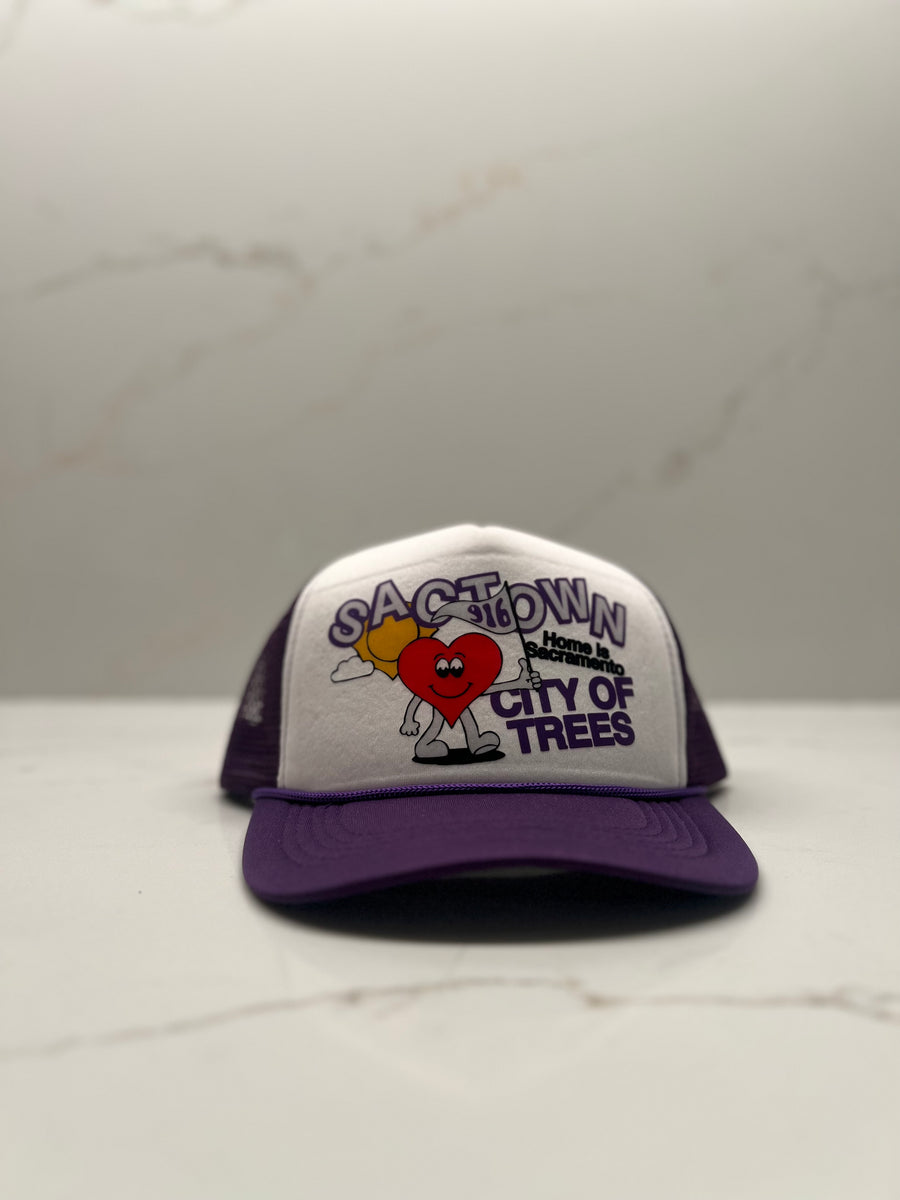 Capitol City Trucker Hat (Purple)