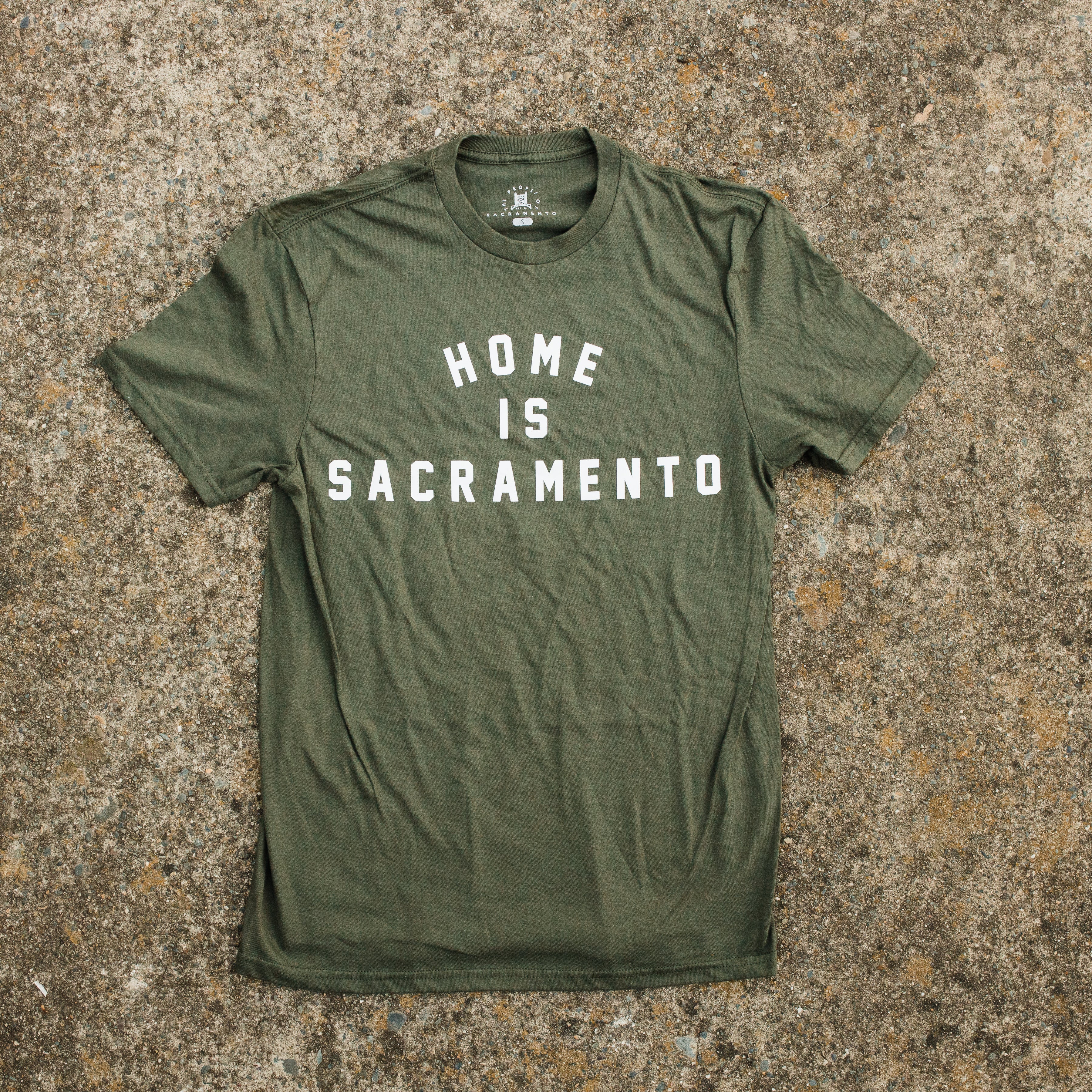 Home is Sacramento Hoodie - Red & Gold – The People Of Sacramento