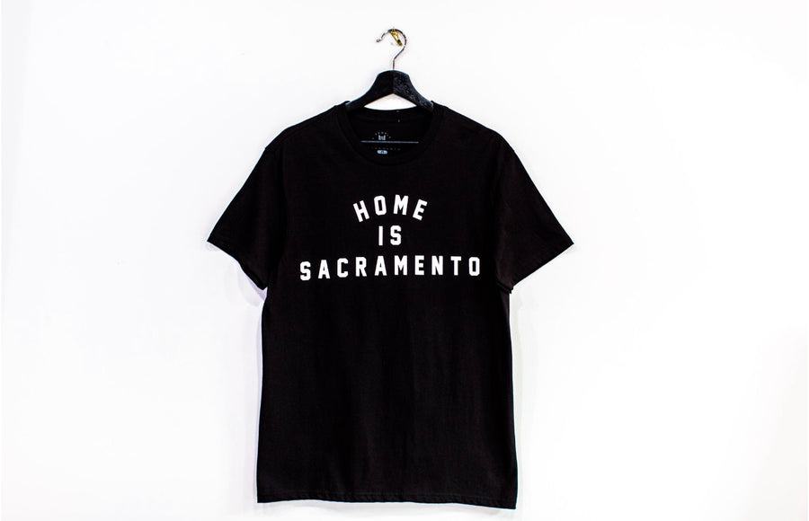 Home is Sacramento Tee (Black)