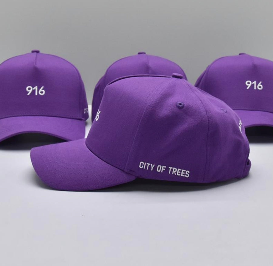 Signature TPOS 916 Hat PURPLE – The People Of Sacramento