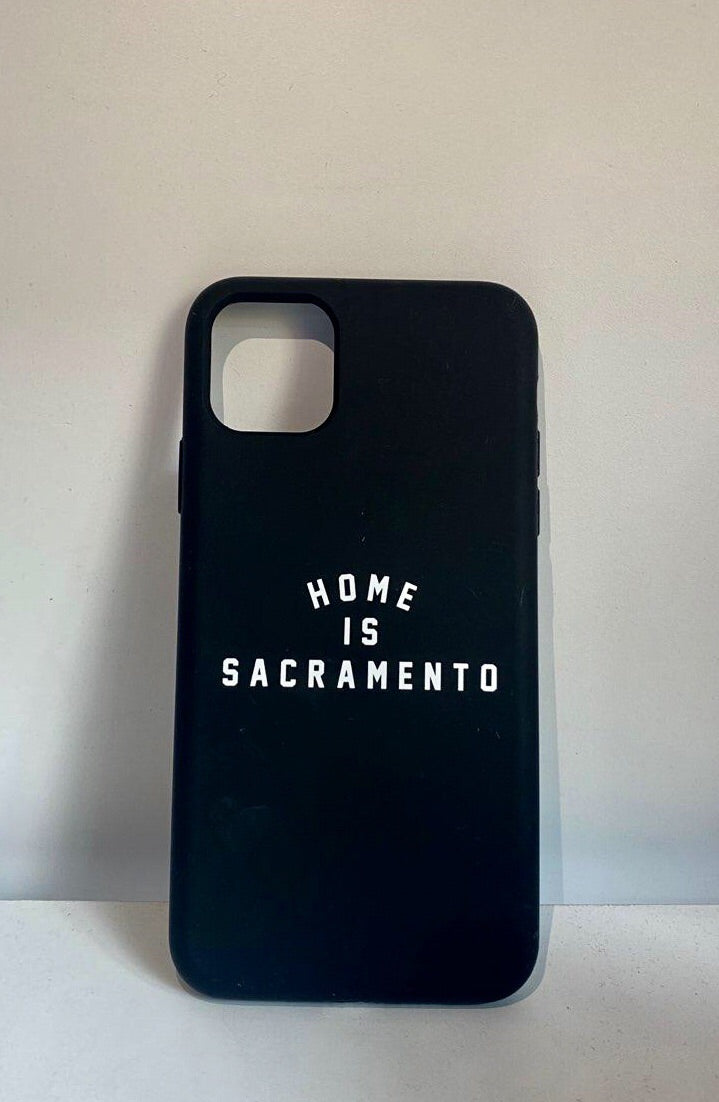IPHONE: Home Is Sacramento Phone Case (Black/White)