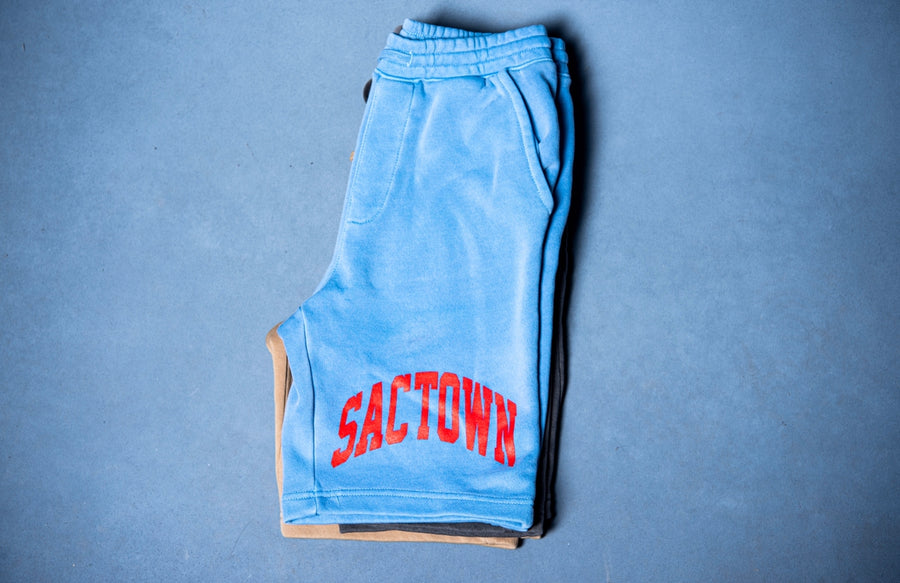 TPOS Sactown Sweat-shorts  (Pigment Blue)