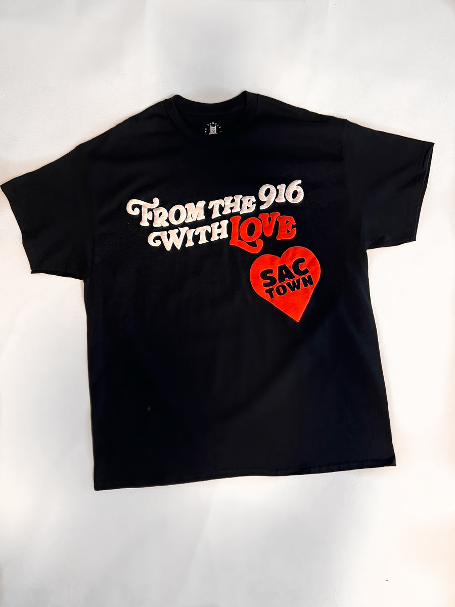 From the 916 with Love T-shirt (Black)